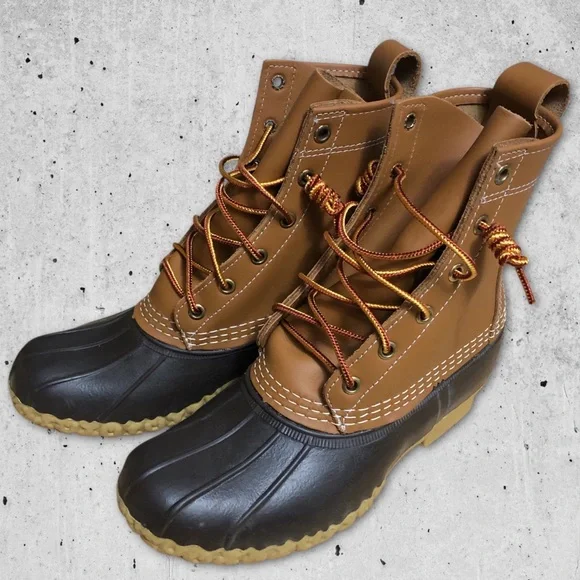 L. L. Bean 8" Duck Boots • NEW/NEVER WORN • Size 6 (fits more like a 7) - Picture 1 of 12